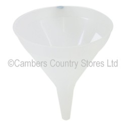 Clear Poly Funnel 8"